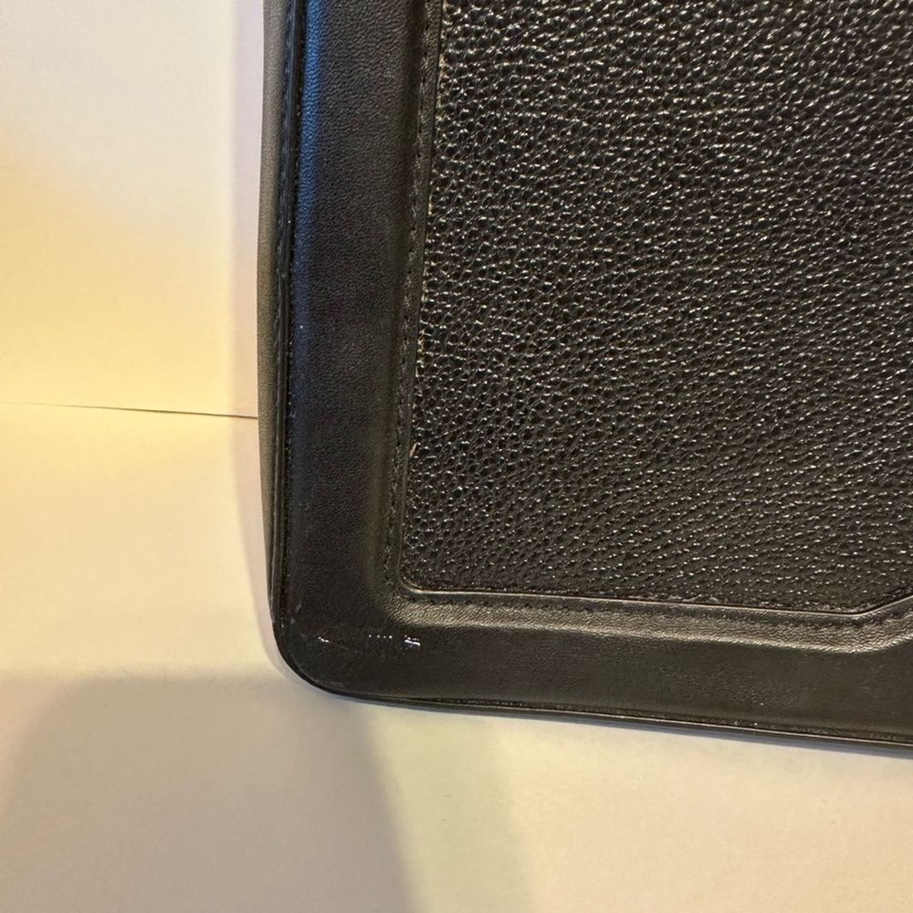 Michael Kors Black Leather Tote Bag - see photos - Picture 4 of 12
